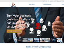 Tablet Screenshot of ciesa.com.mx